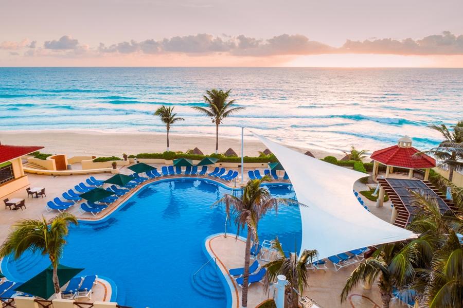 Gr Solaris Caribe Hotel Cancún Exterior foto