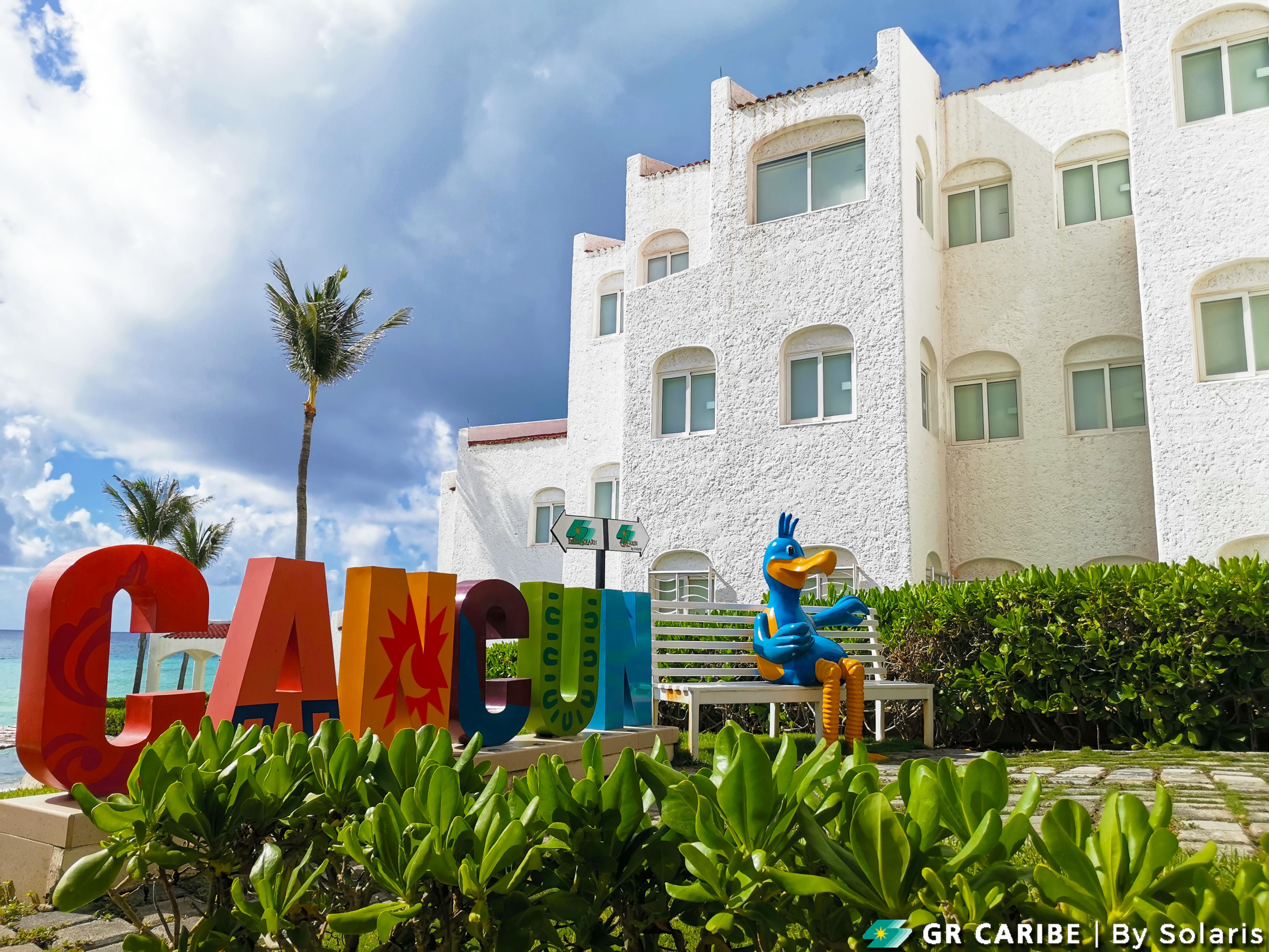 Gr Solaris Caribe Hotel Cancún Exterior foto